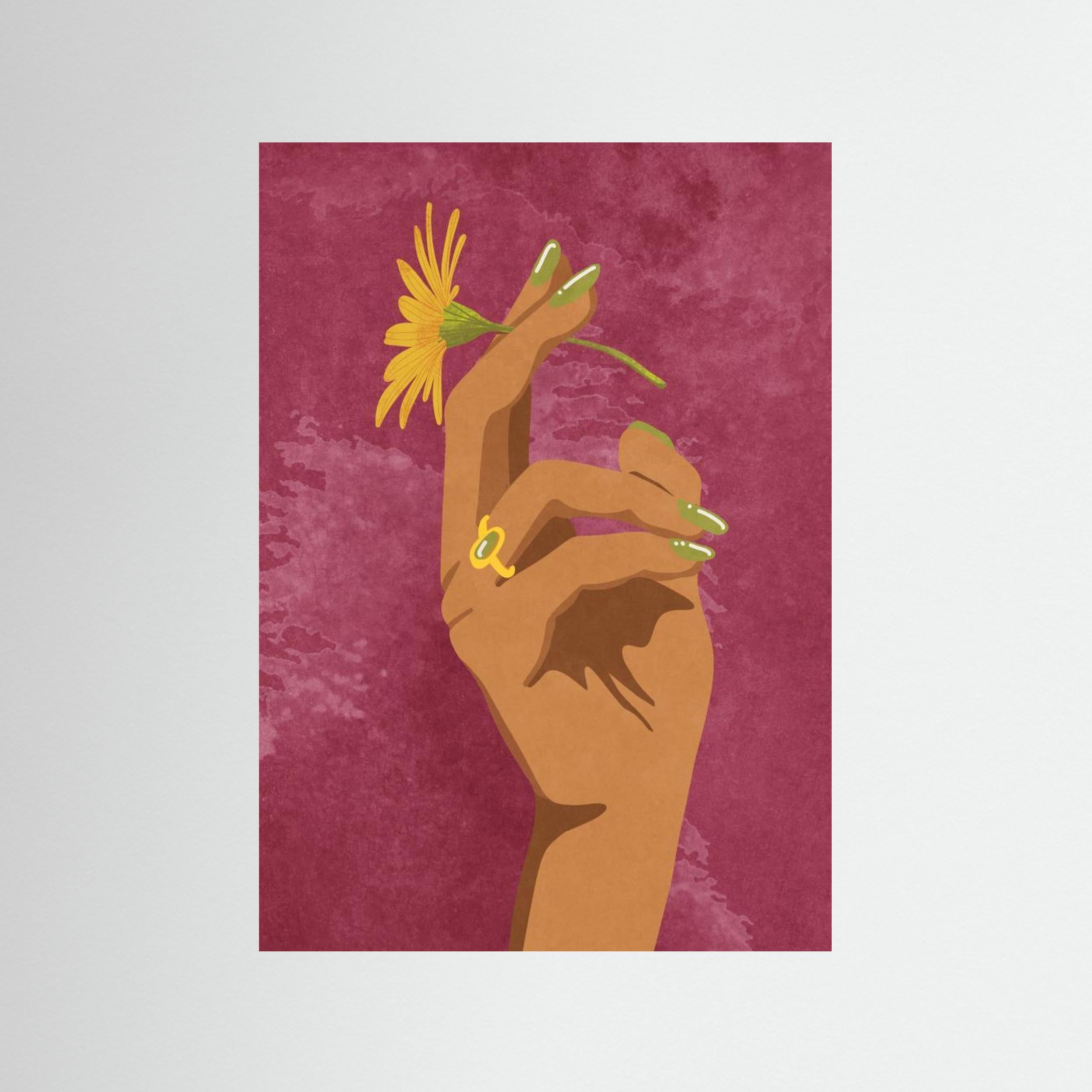 Smoking Flower by Raissa Oltmanns