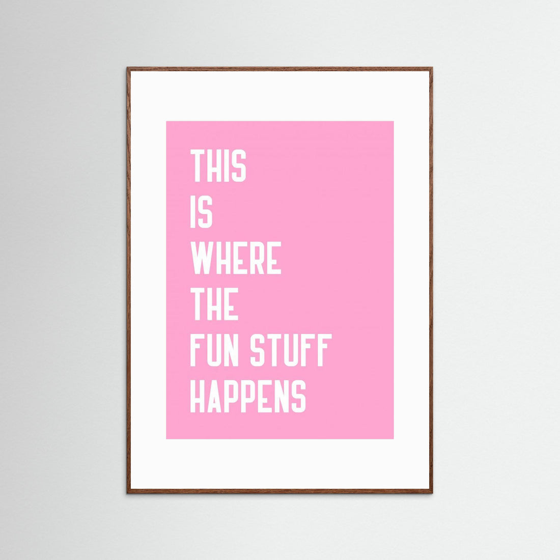 Where the fun stuff happen by Athene Fritsch