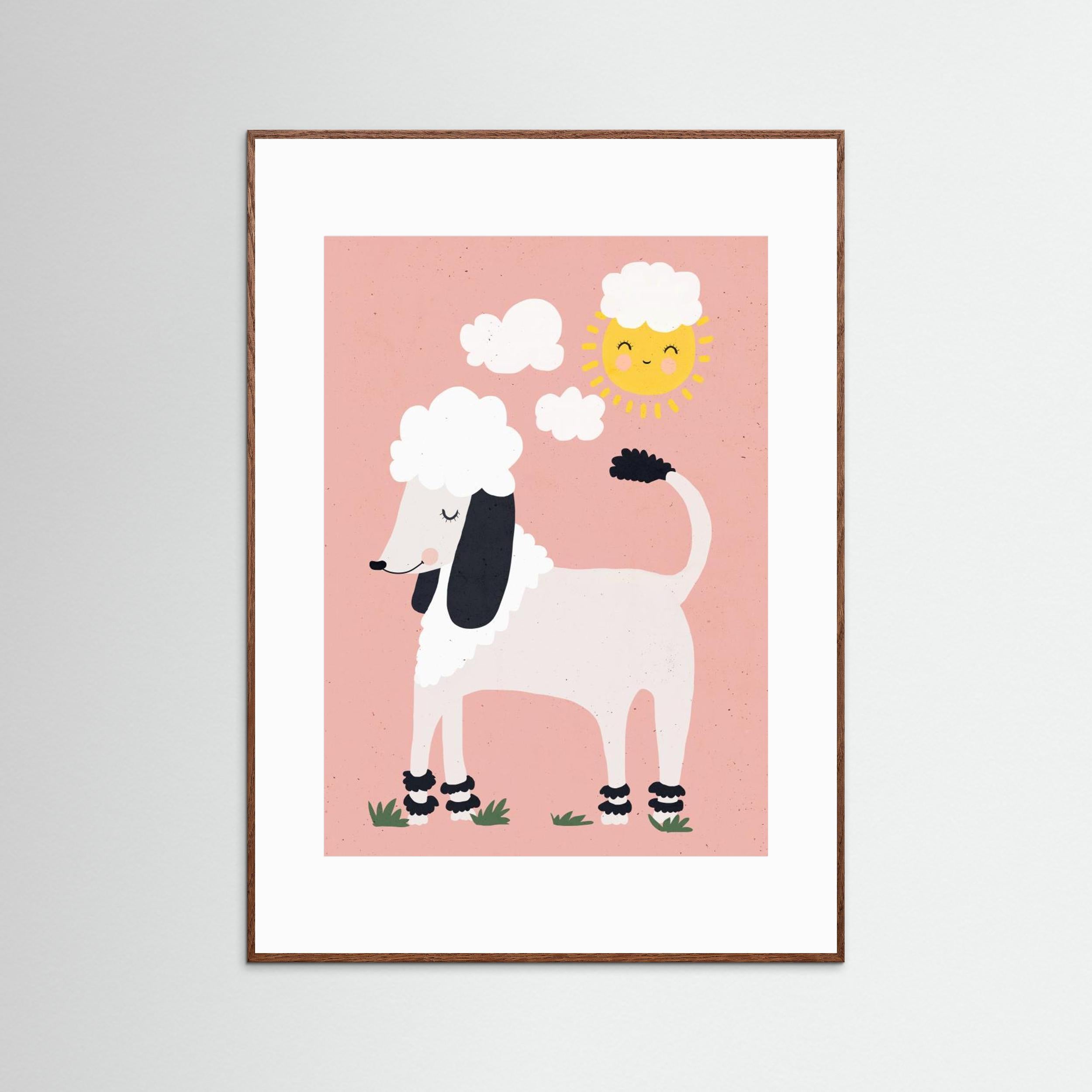 Happy Poodle by Treechild