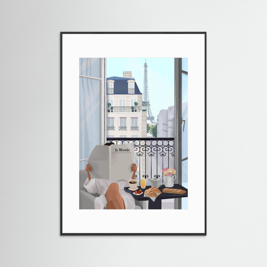 Paris Balcony by Petra Lizde