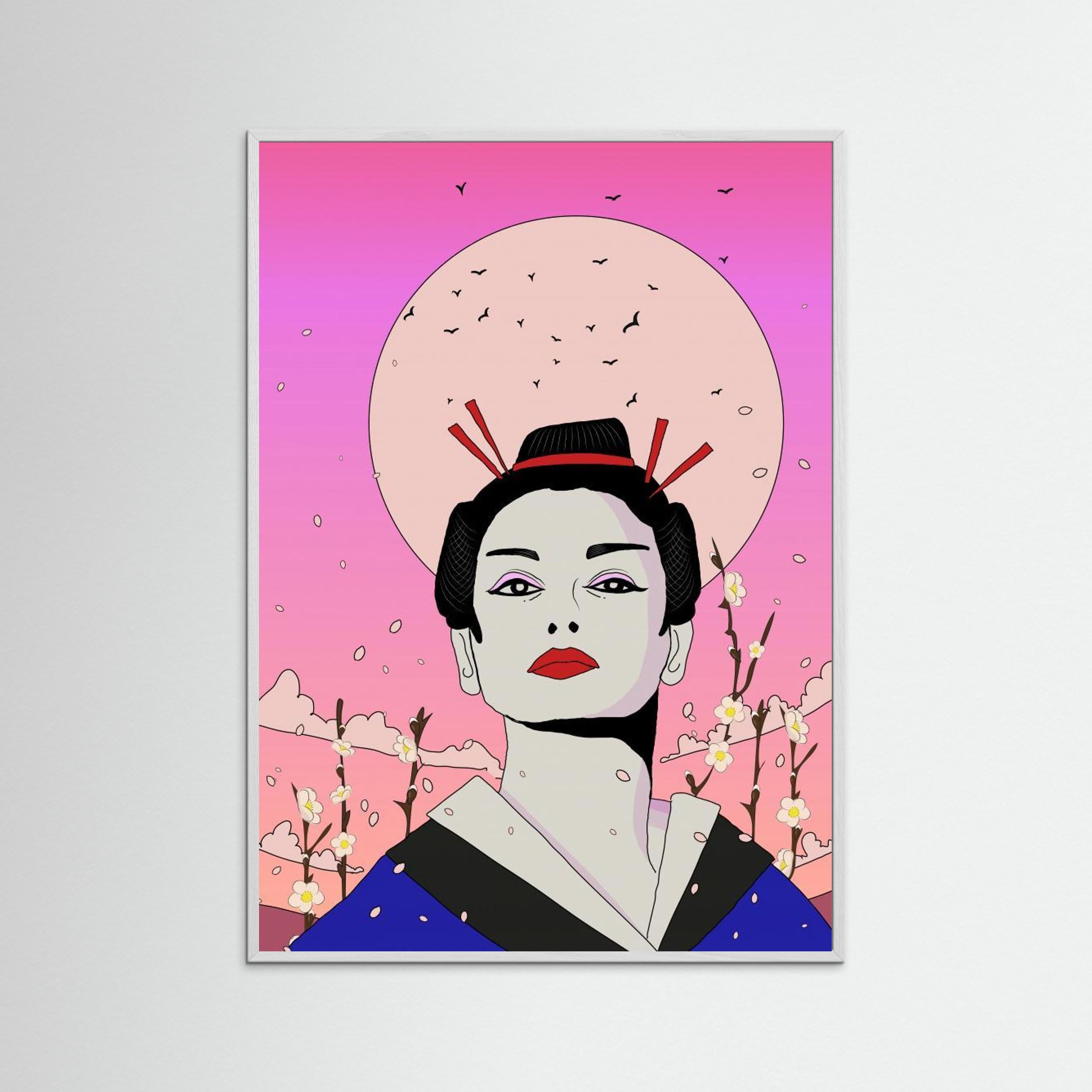 Japanese Geisha by Nicholas
