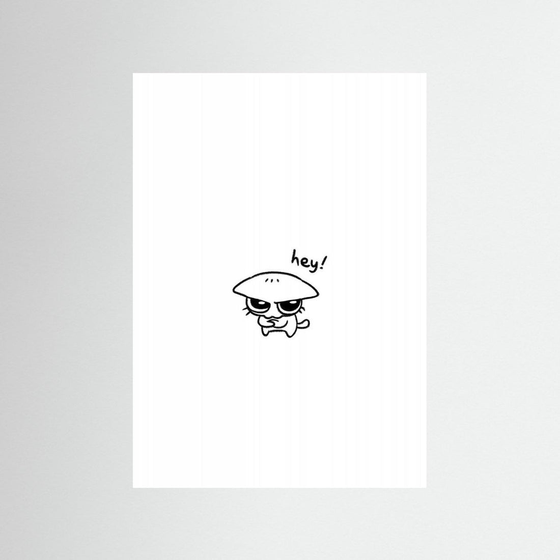 Hey Grumpy Mushroom by Xuan Thai