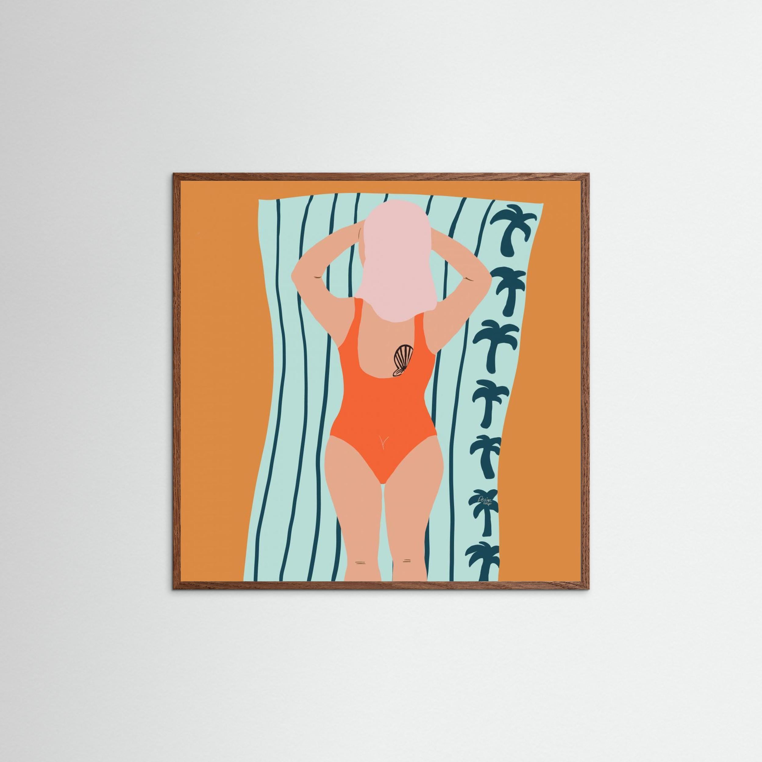 The Red Swimsuit by Alix Campbell