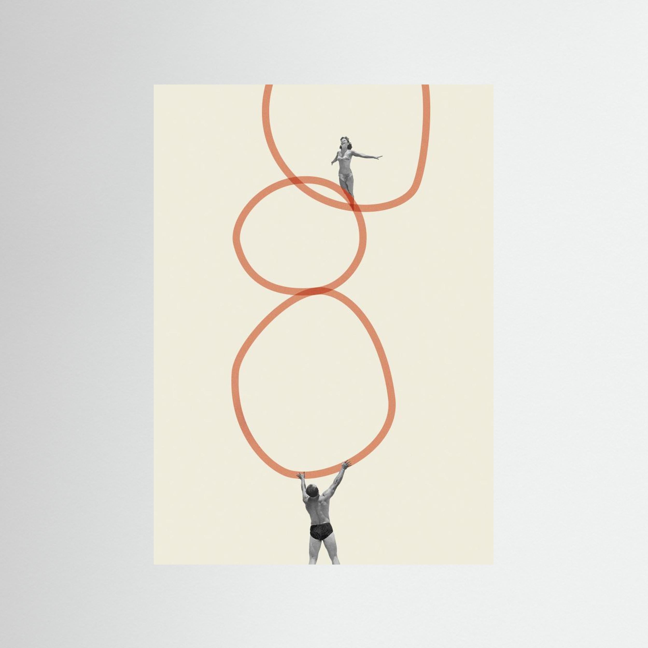 You make me feel everything by Maarten Léon - Fine Art Paper Print - dreamtprint.art - 14 x 21 cm / 5 x 8″ (A5)