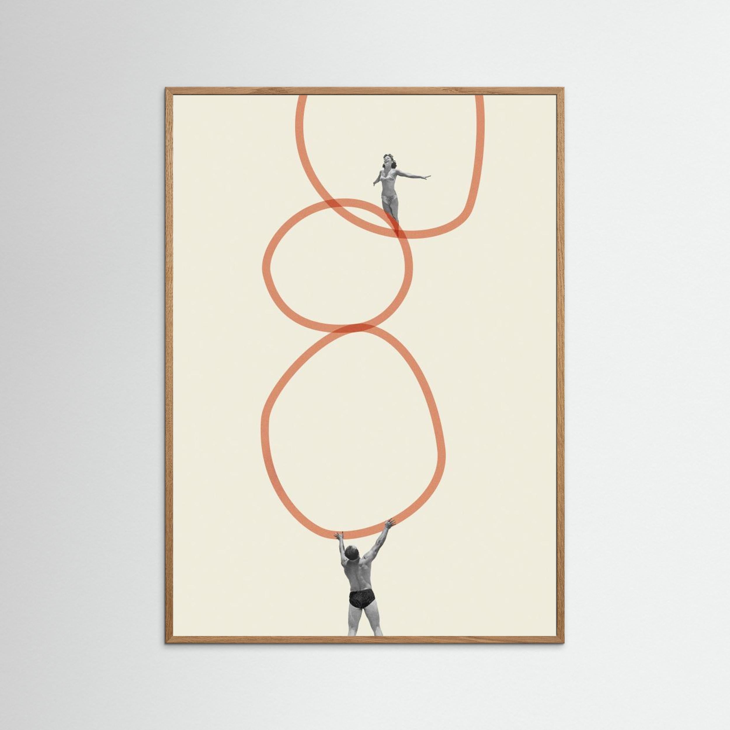 You make me feel everything by Maarten Léon - Fine Art Paper Print - dreamtprint.art - 14 x 21 cm / 5 x 8″ (A5)