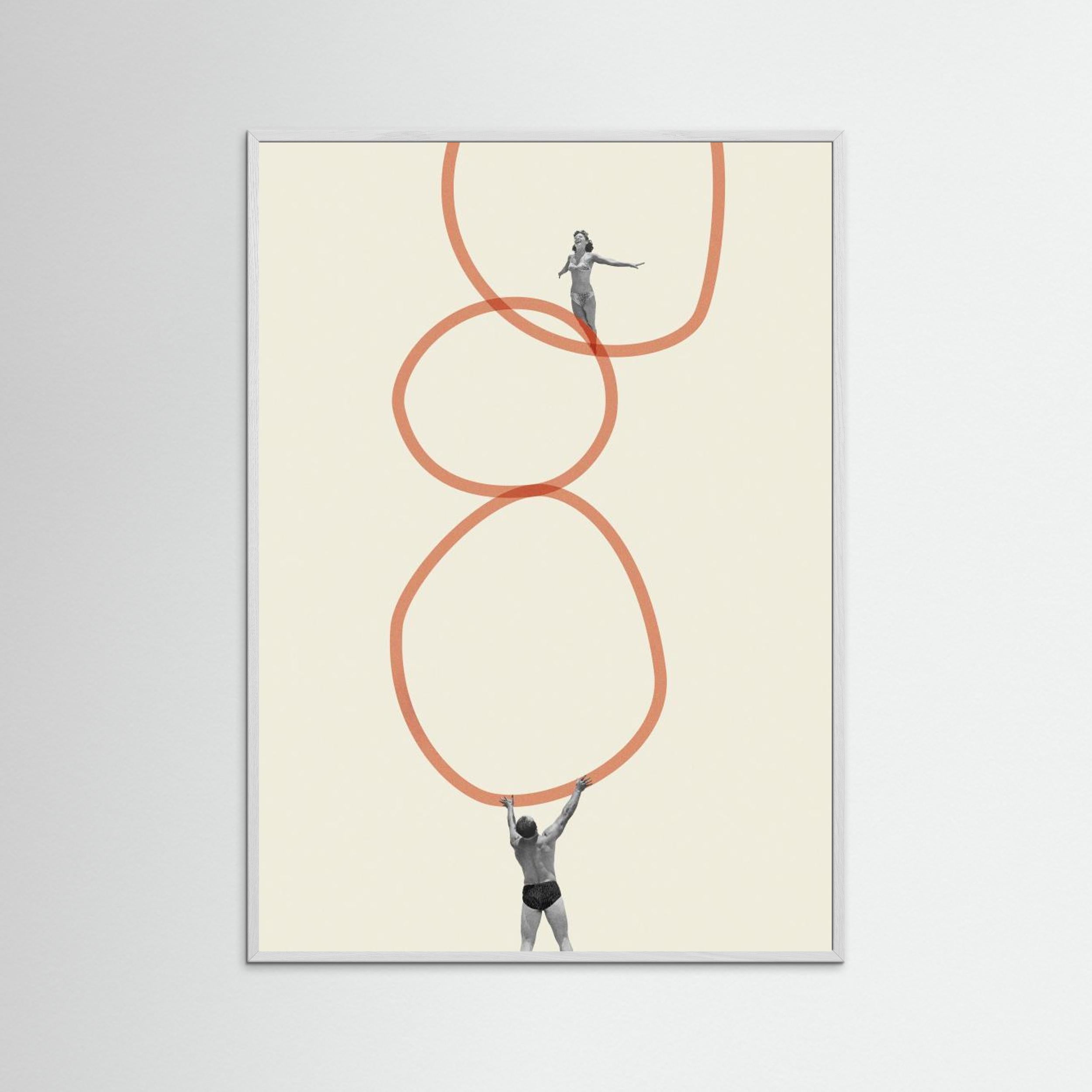 You make me feel everything by Maarten Léon - Fine Art Paper Print - dreamtprint.art - 14 x 21 cm / 5 x 8″ (A5)