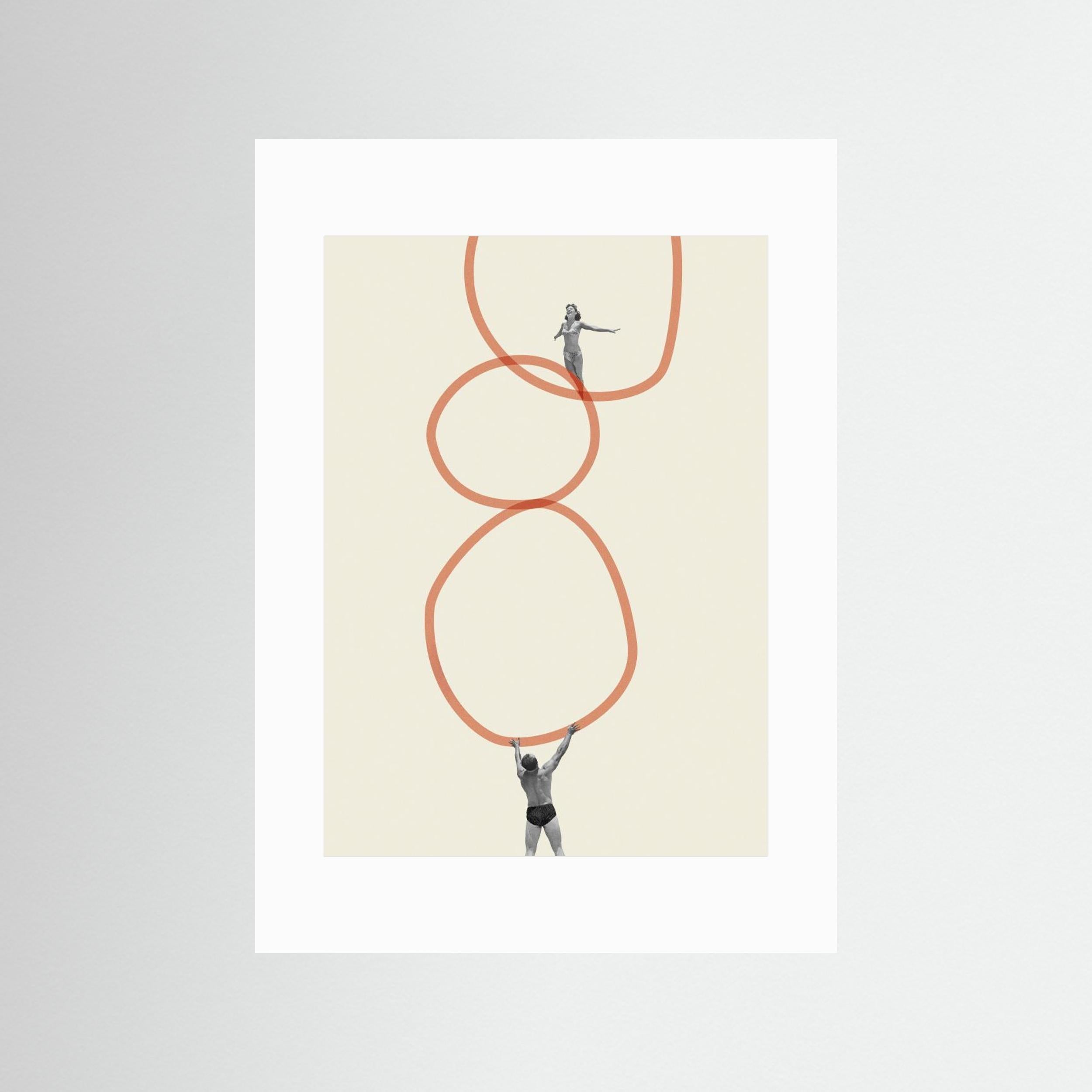 You make me feel everything by Maarten Léon - Fine Art Paper Print - dreamtprint.art - 14 x 21 cm / 5 x 8″ (A5)