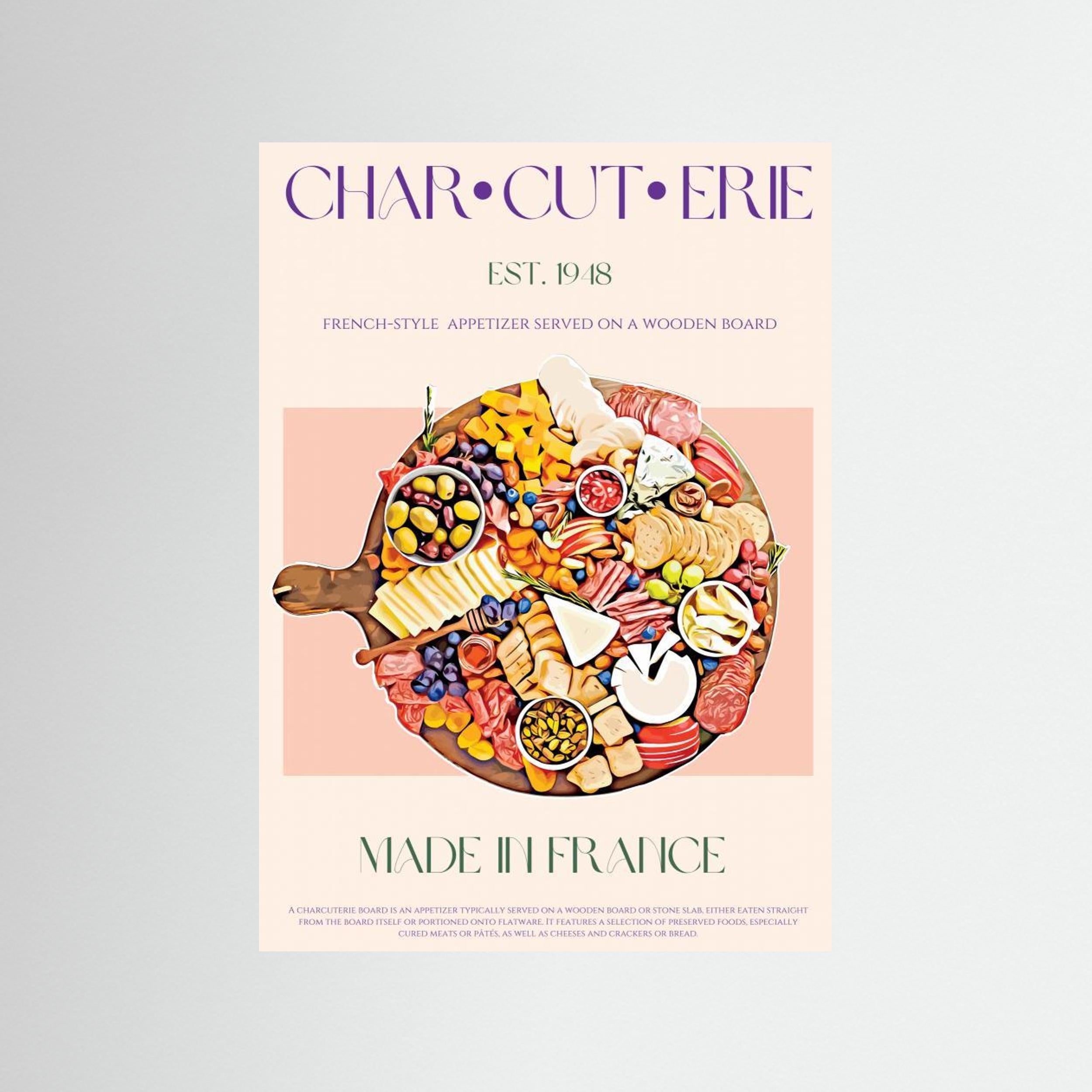 23ratiocharcuterieprint by Nazma Khokhar