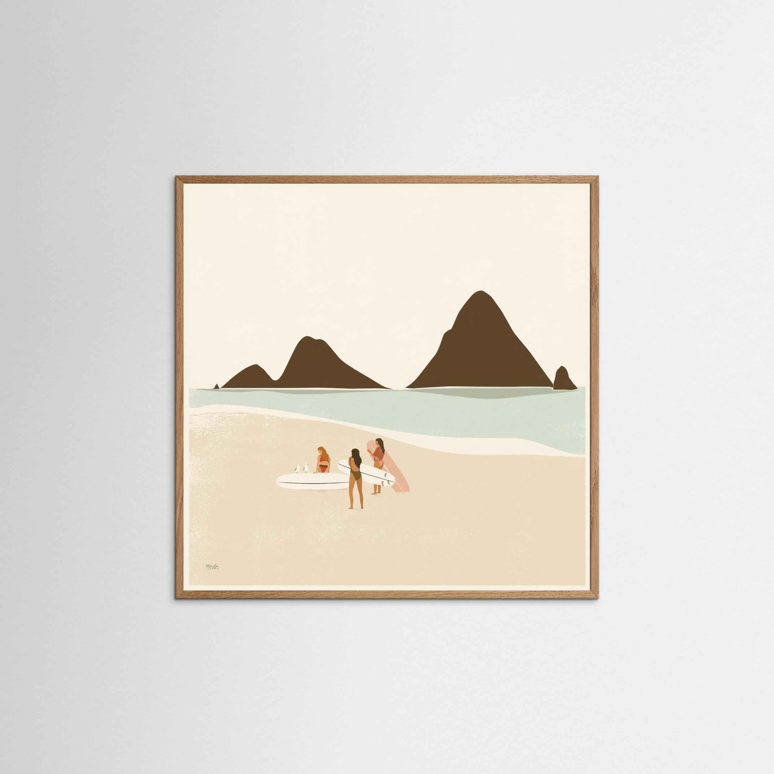 Surf Club by Andi Bell Art