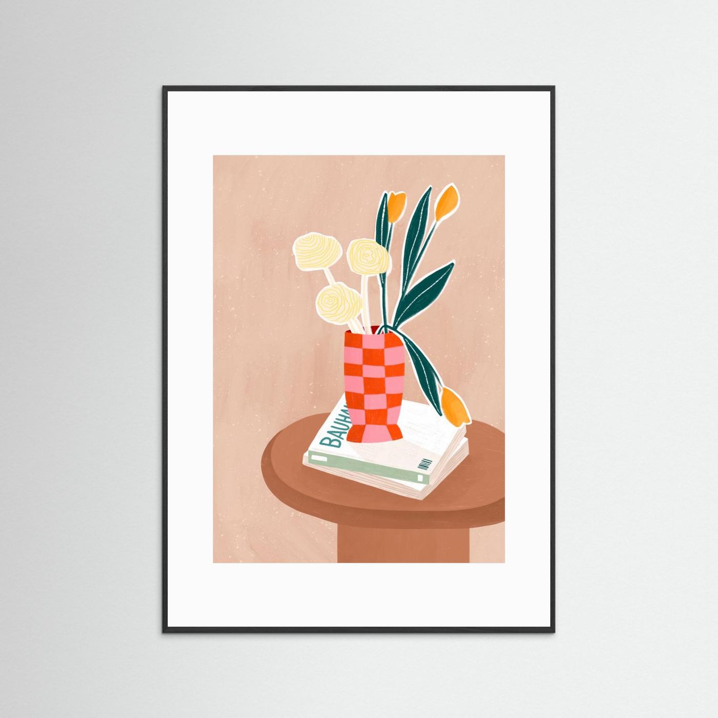 Checkered Vase by Bea Müller