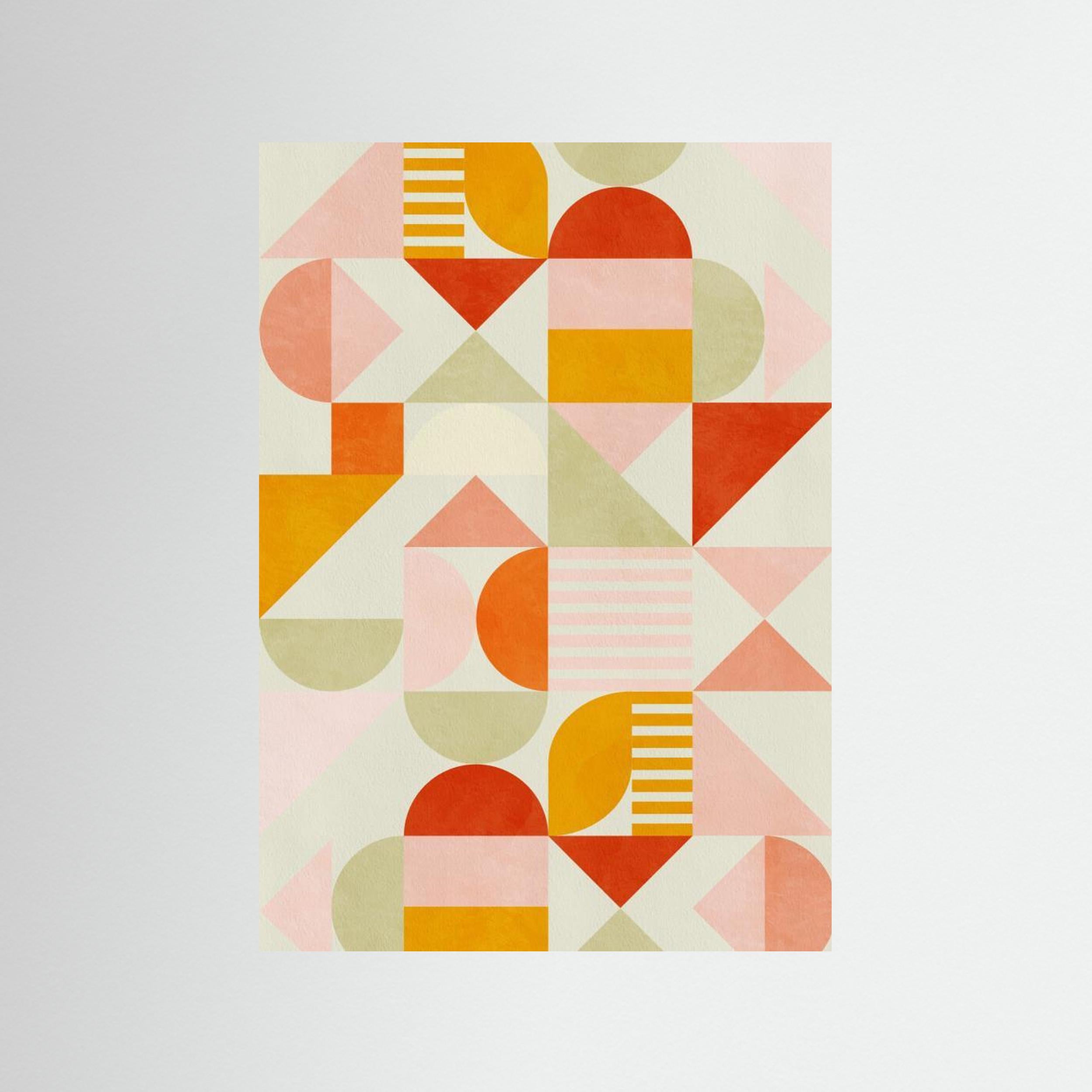 Bauhaus Fun Pastel by Ana Rut Bre