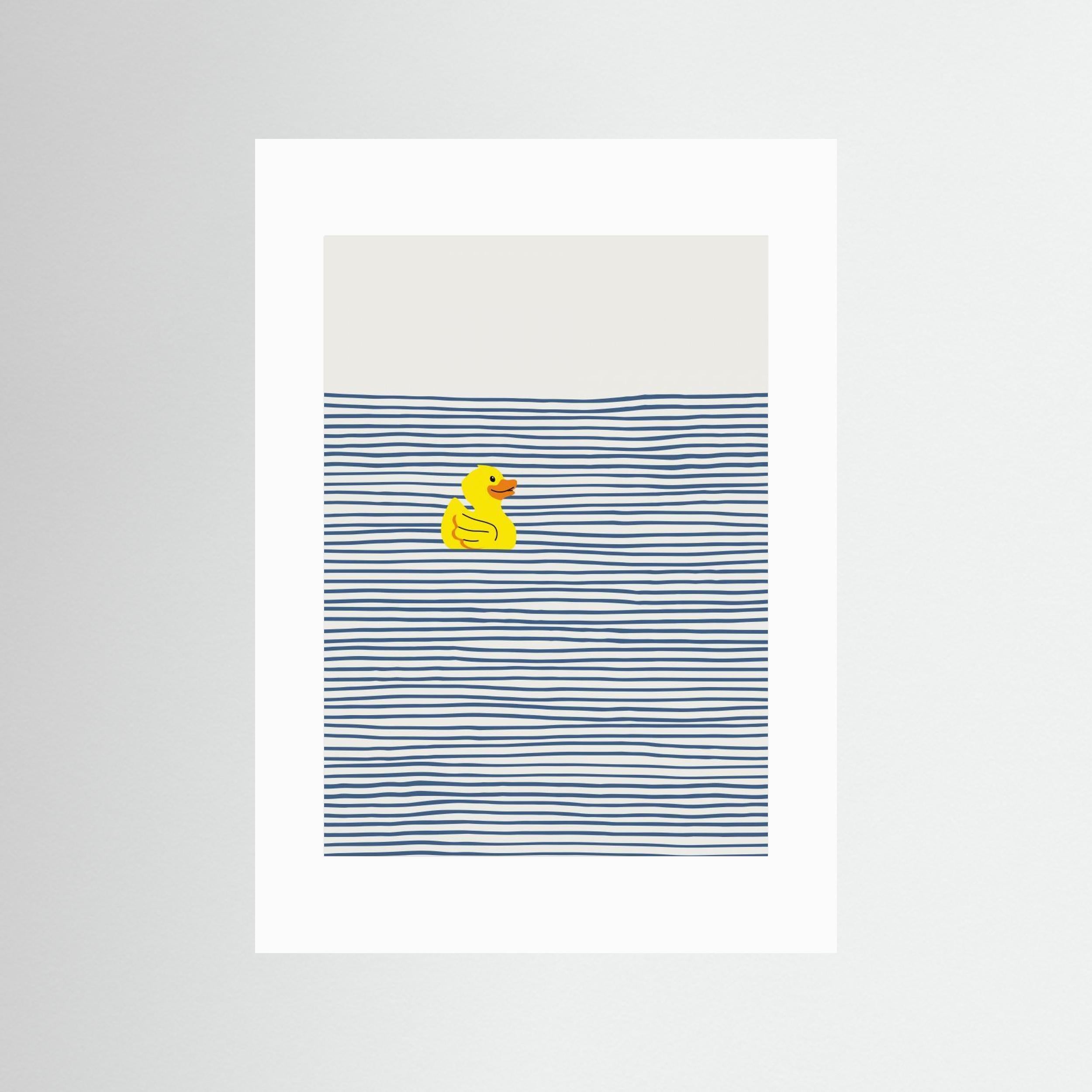 Yellow Rubber Duck by Little Dean