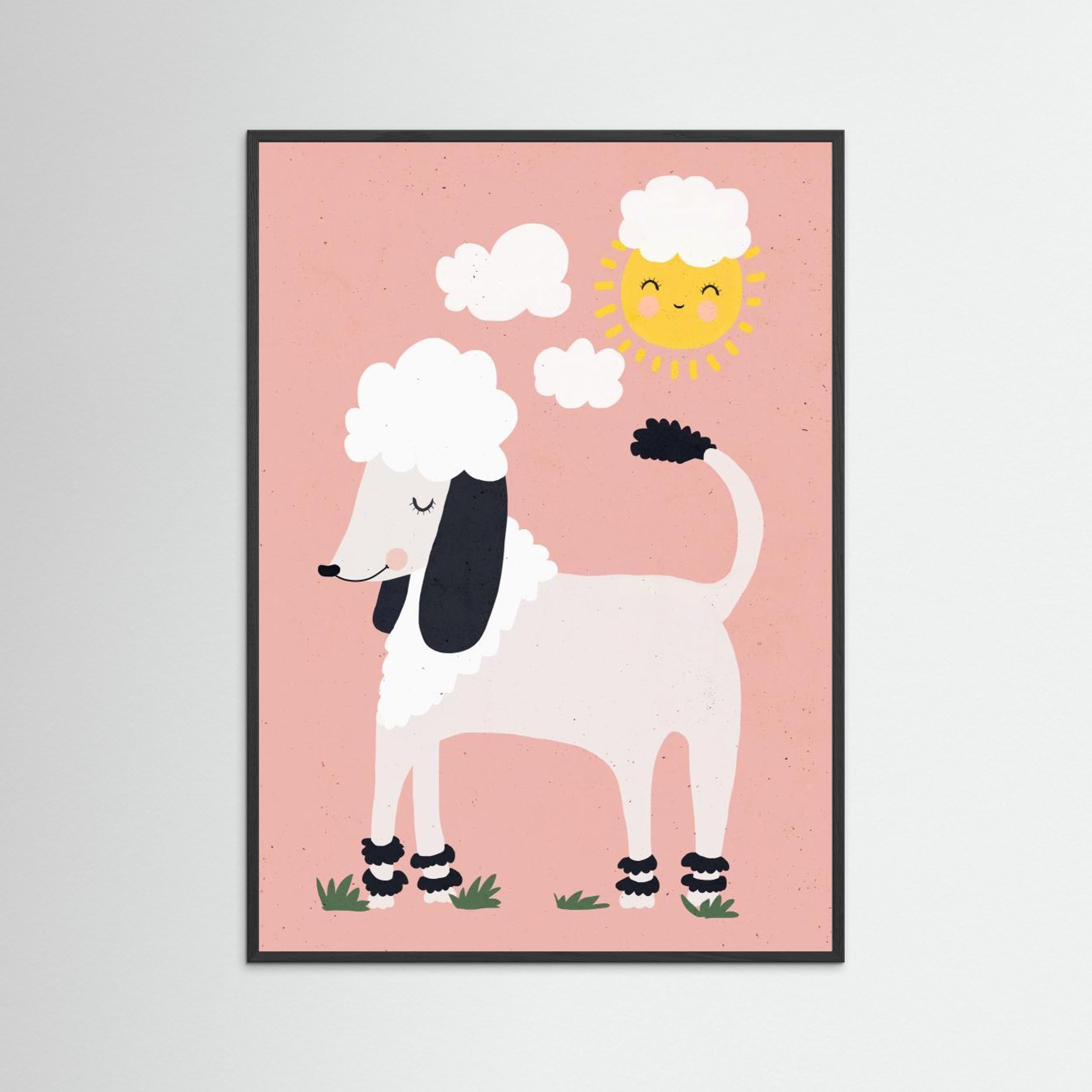 Happy Poodle by Treechild